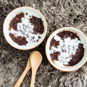 Black Glutinous Rice Porridge