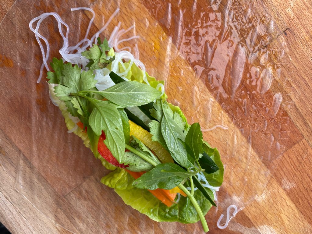 Butterkicap Vegetarian Vietnamese Spring Roll Popia